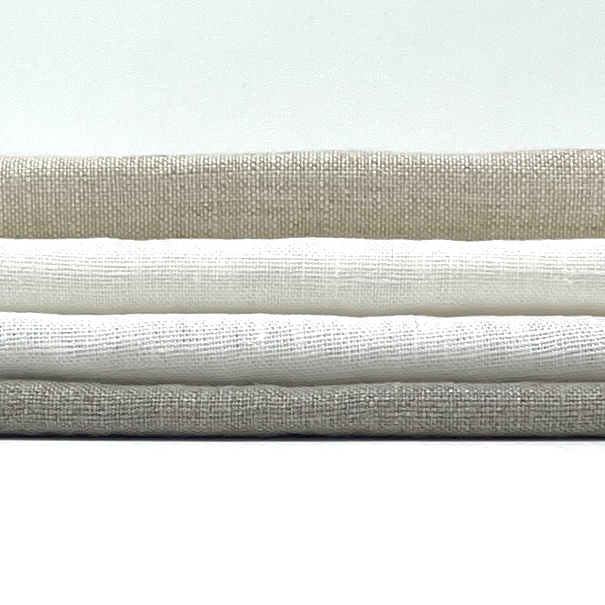 Tumbled Washed Premium Natural Linen Fabric by the Yard / 58" Wide / CL1088
