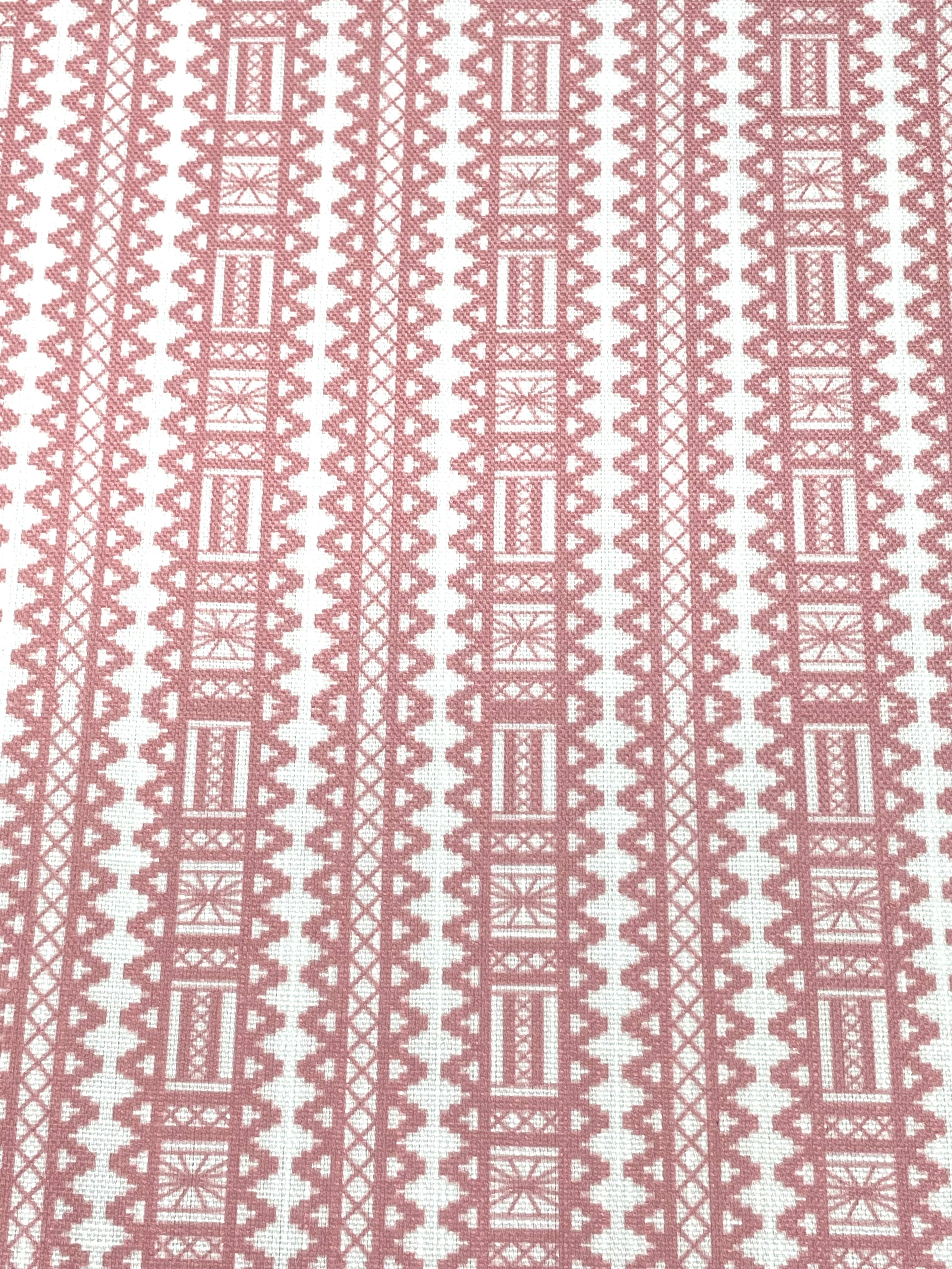 Digital Printed Aztec Stripe Faux Linen Fabric By The Yard/CL1093