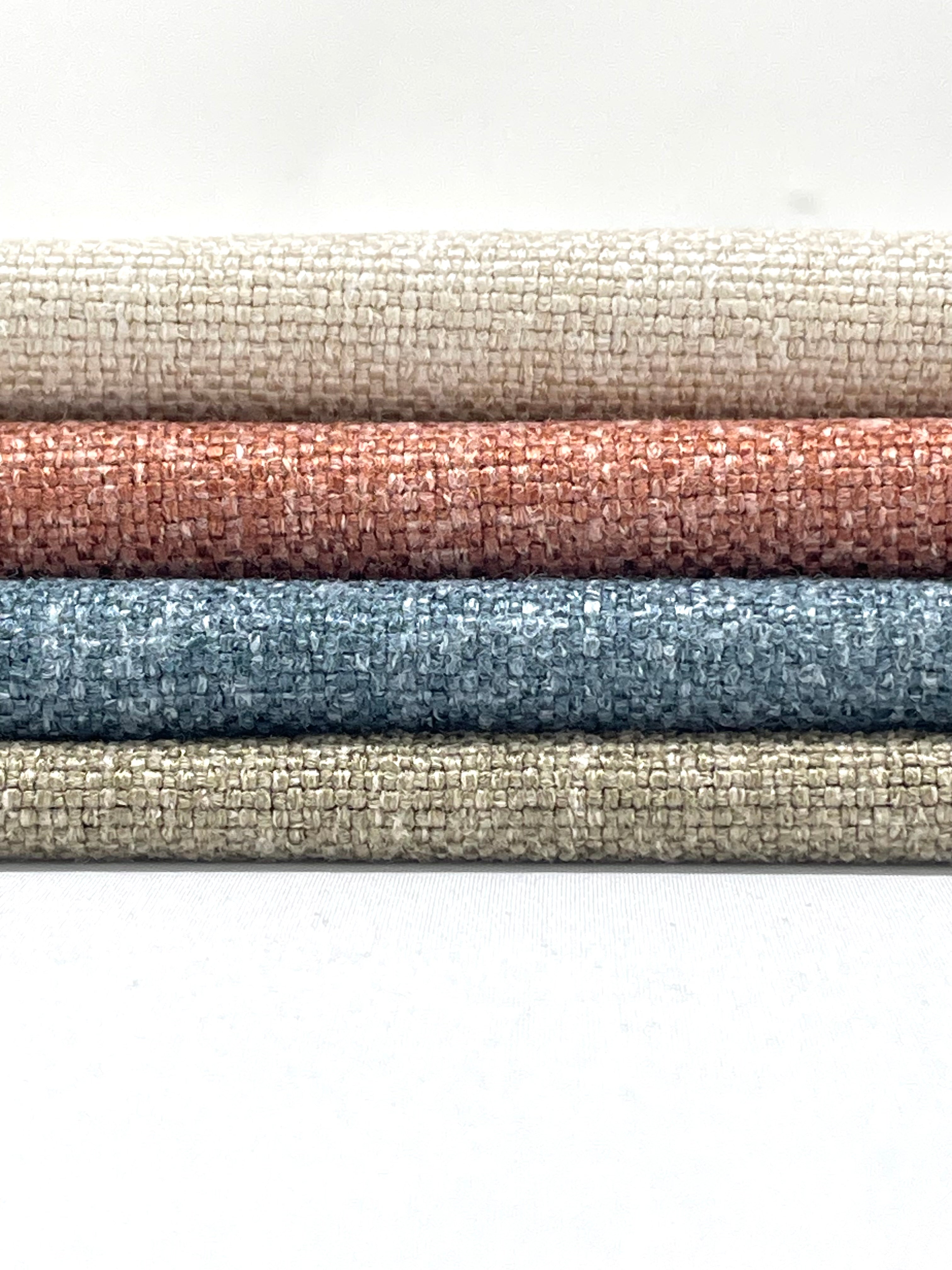 Soft Medium Weighted Faux Linen Fabric By The Yard/CL1094