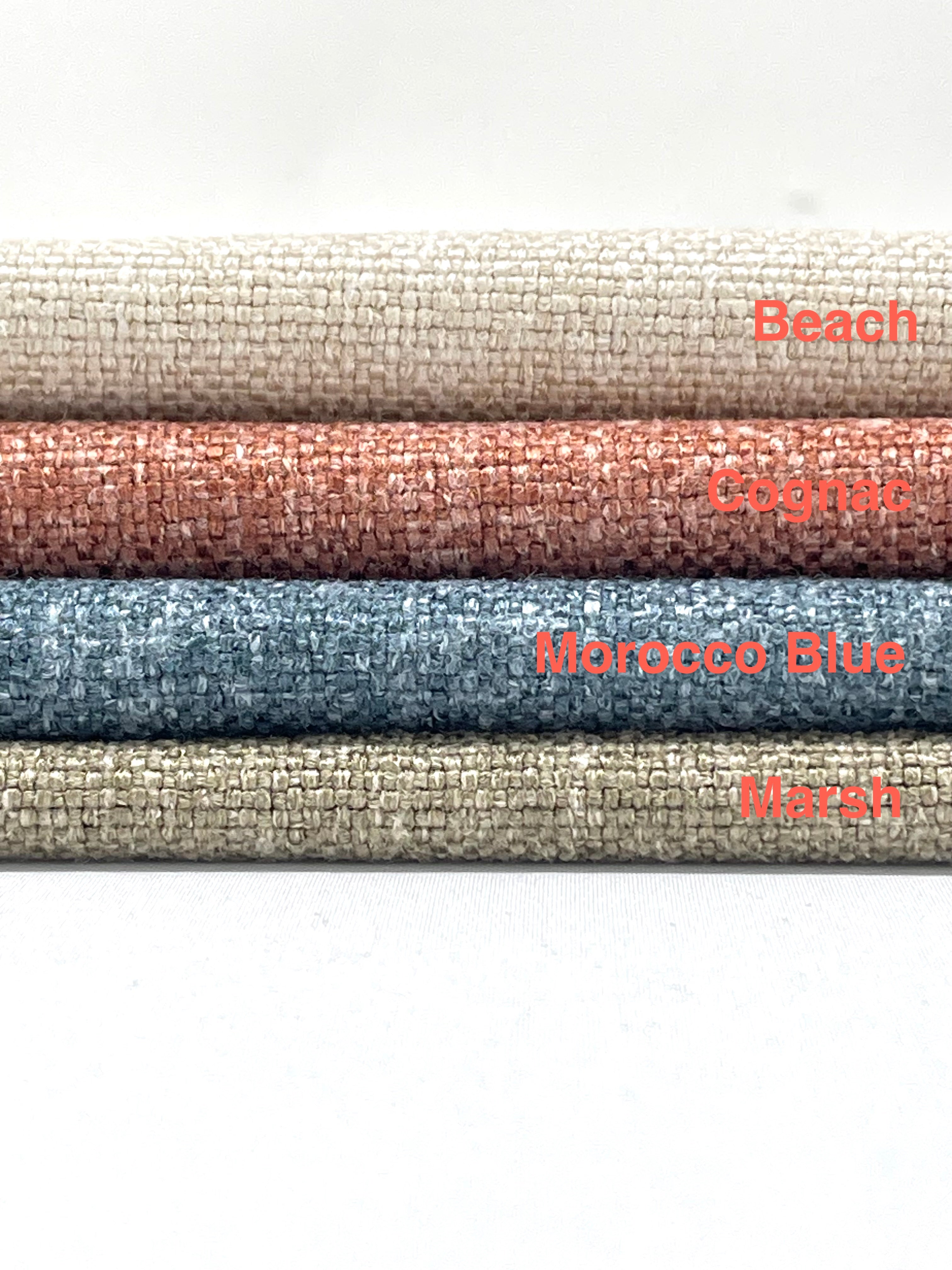 Soft Medium Weighted Faux Linen Fabric By The Yard/CL1094