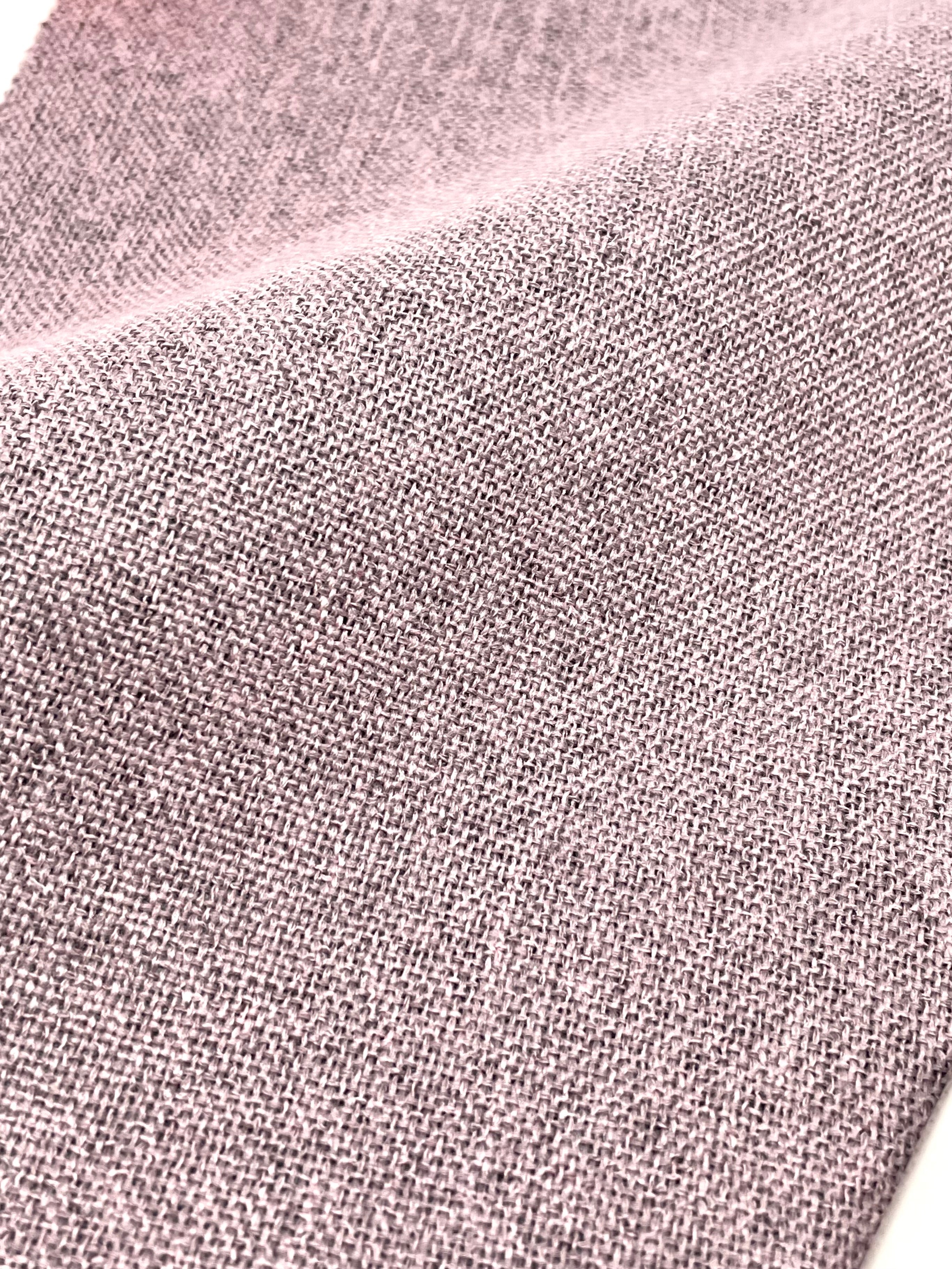 S Fold Blackout Faux Linen Curtain, Ripple fold Blackout Drapery.