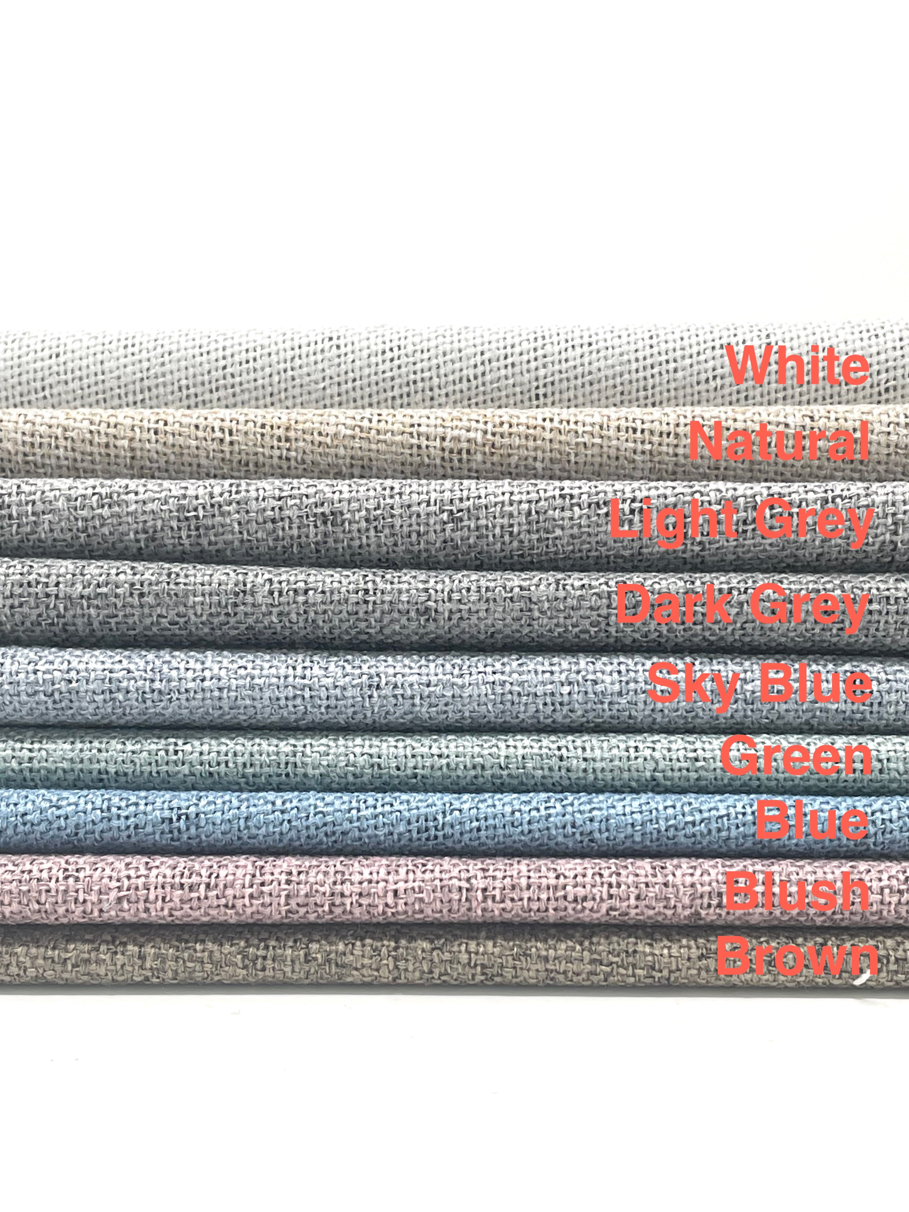 S Fold Blackout Faux Linen Curtain, Ripple fold Blackout Drapery.