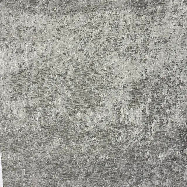 Gold Abstract Distressed Metallic Jacquard Flat Roman Shade, CL1189
