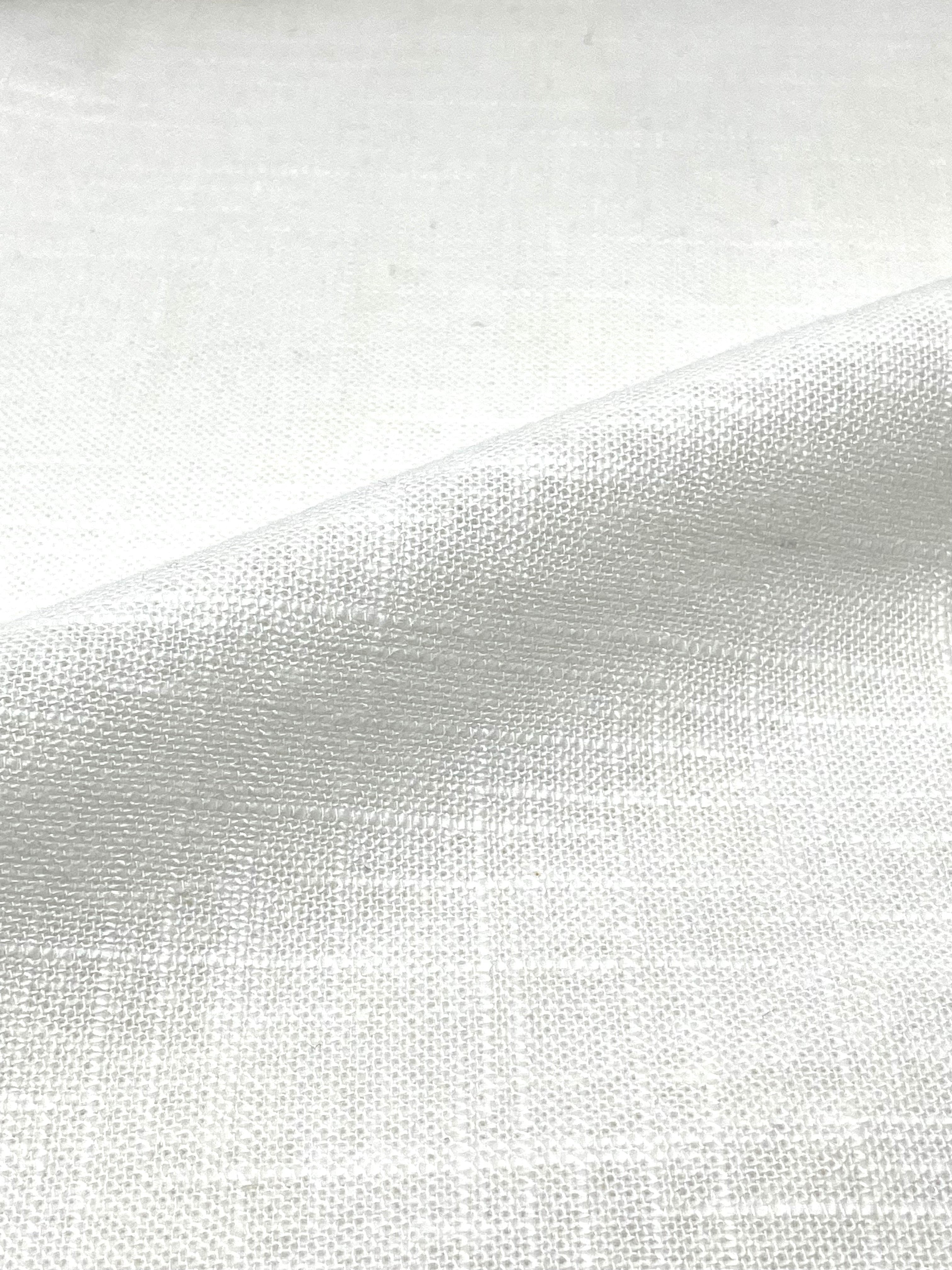 Vintage Rust Medium Sheer Linen Blend Fabric by the Yard / 53" Wide / CL1096
