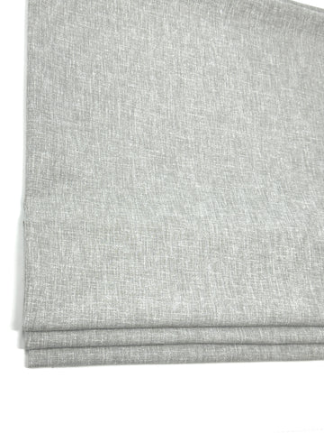 Beige ivory striped 100% Linen Casual Flat Roman Shade