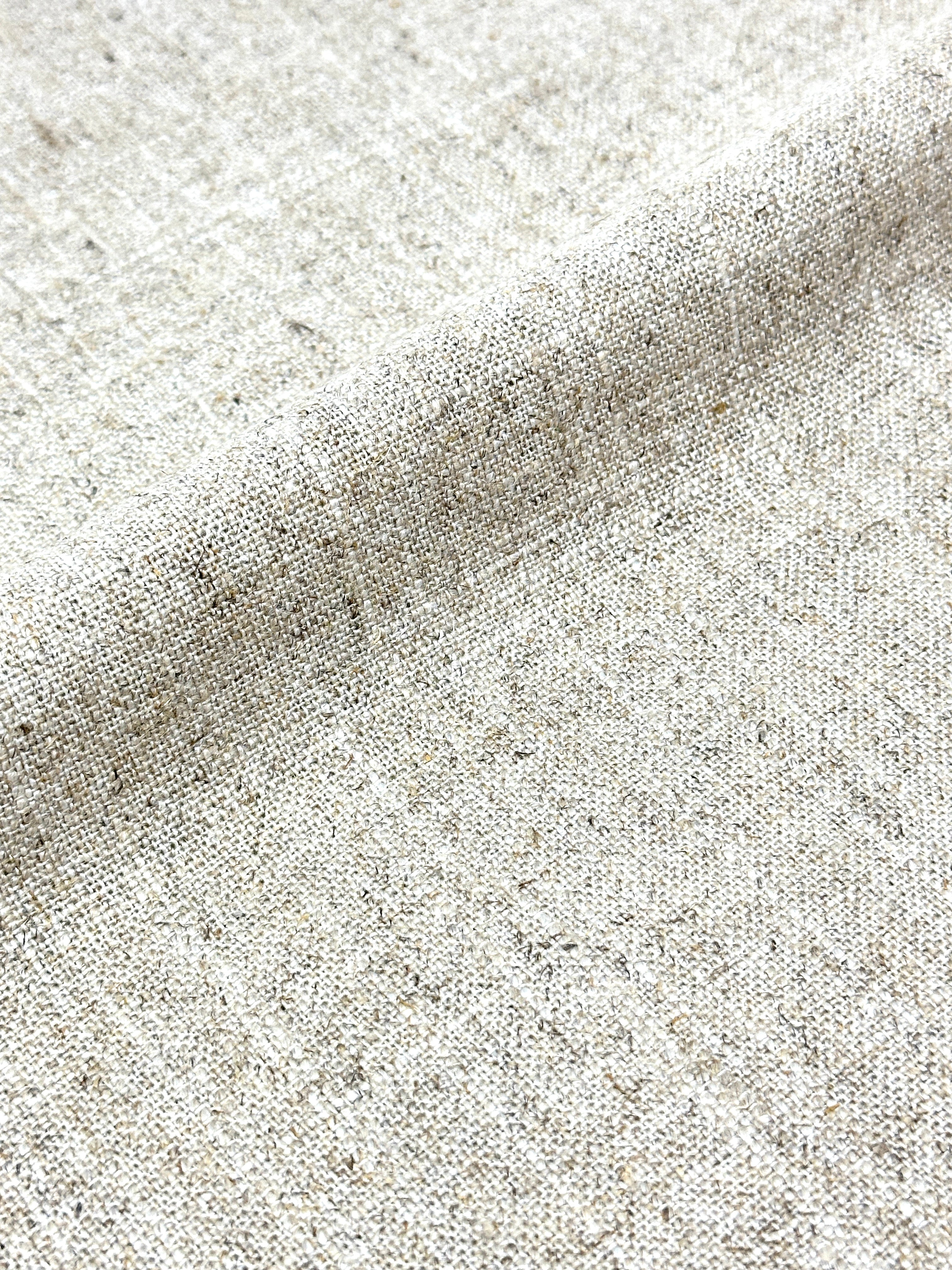 Vintage Rust Medium Sheer Linen Blend Fabric by the Yard / 53" Wide / CL1096