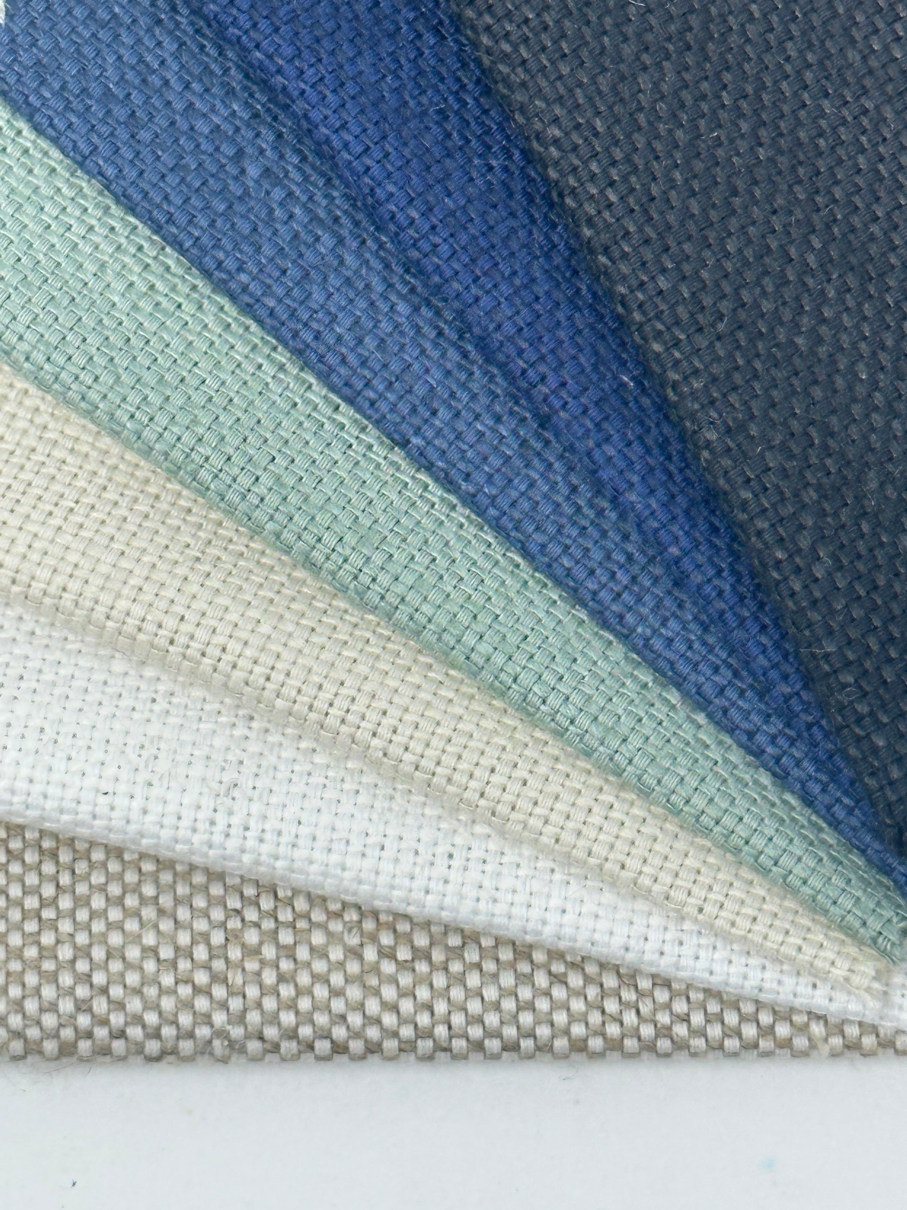 Solid Linen Blend Medium Weight Fabric By The Yard / 54