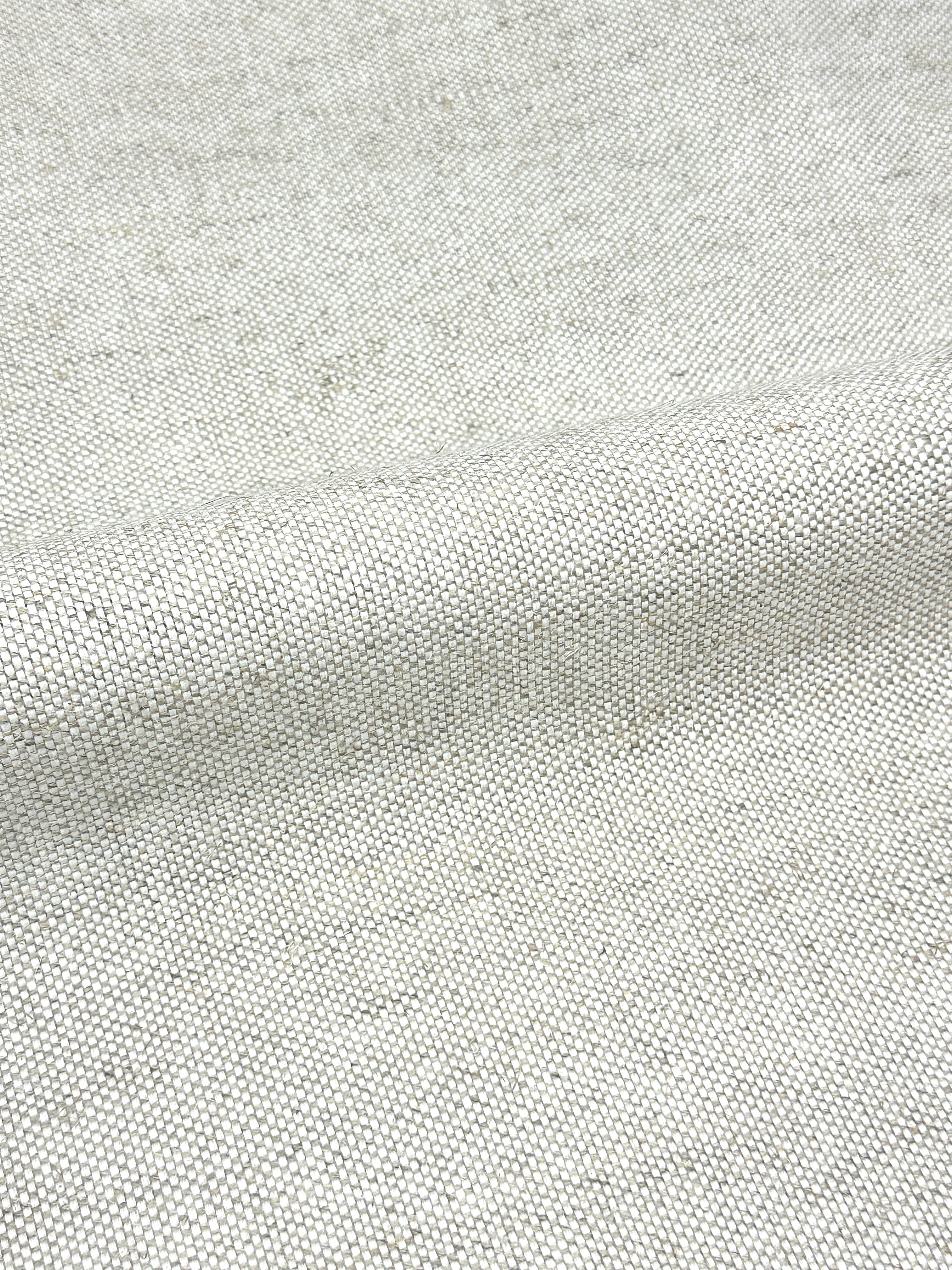 Solid Linen Blend Medium Weight Fabric By The Yard / 54" Width / CL1038