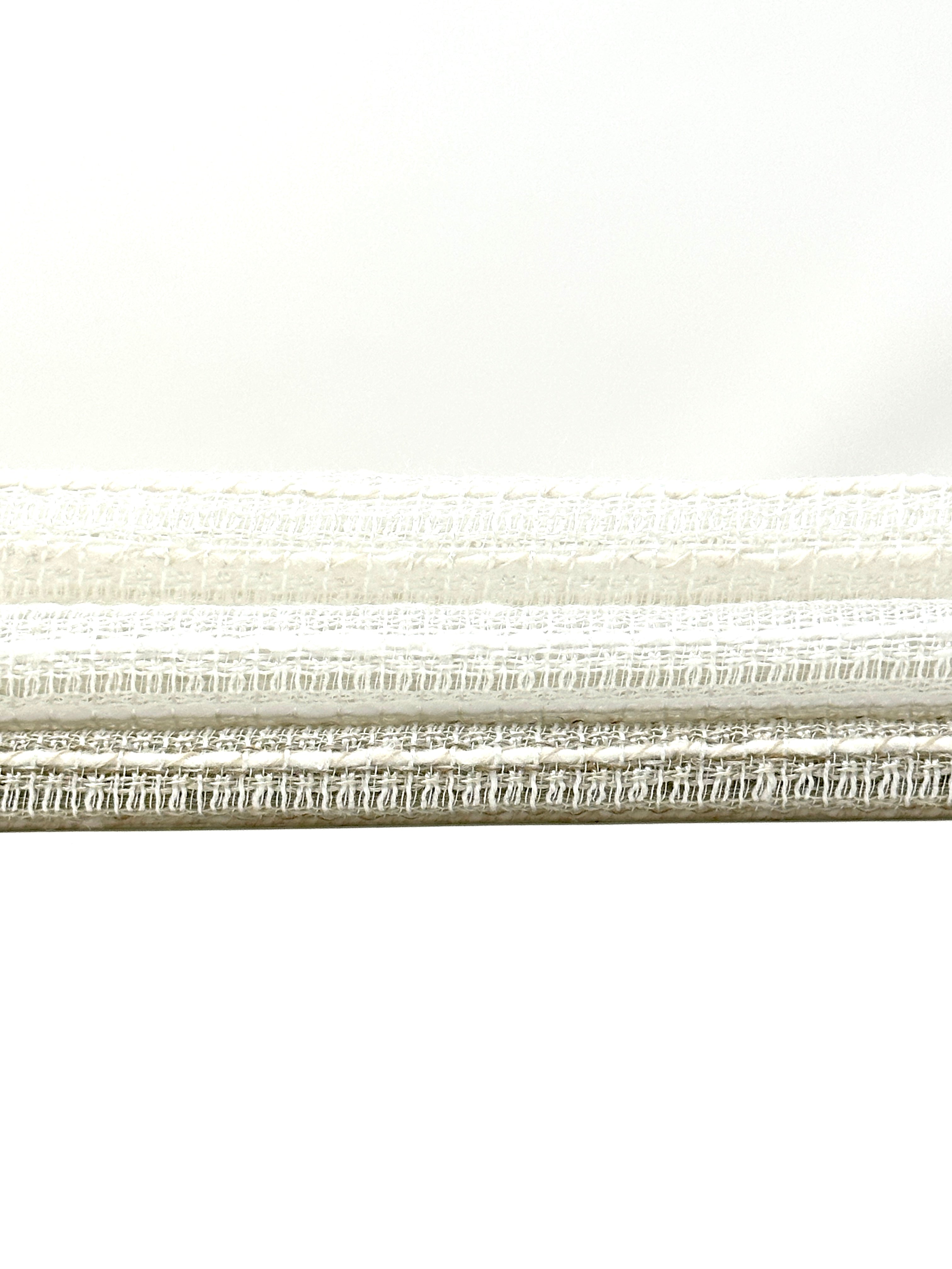 Thick Weaved Faux Linen Fabric By The Yard / 118" Width / CL1084