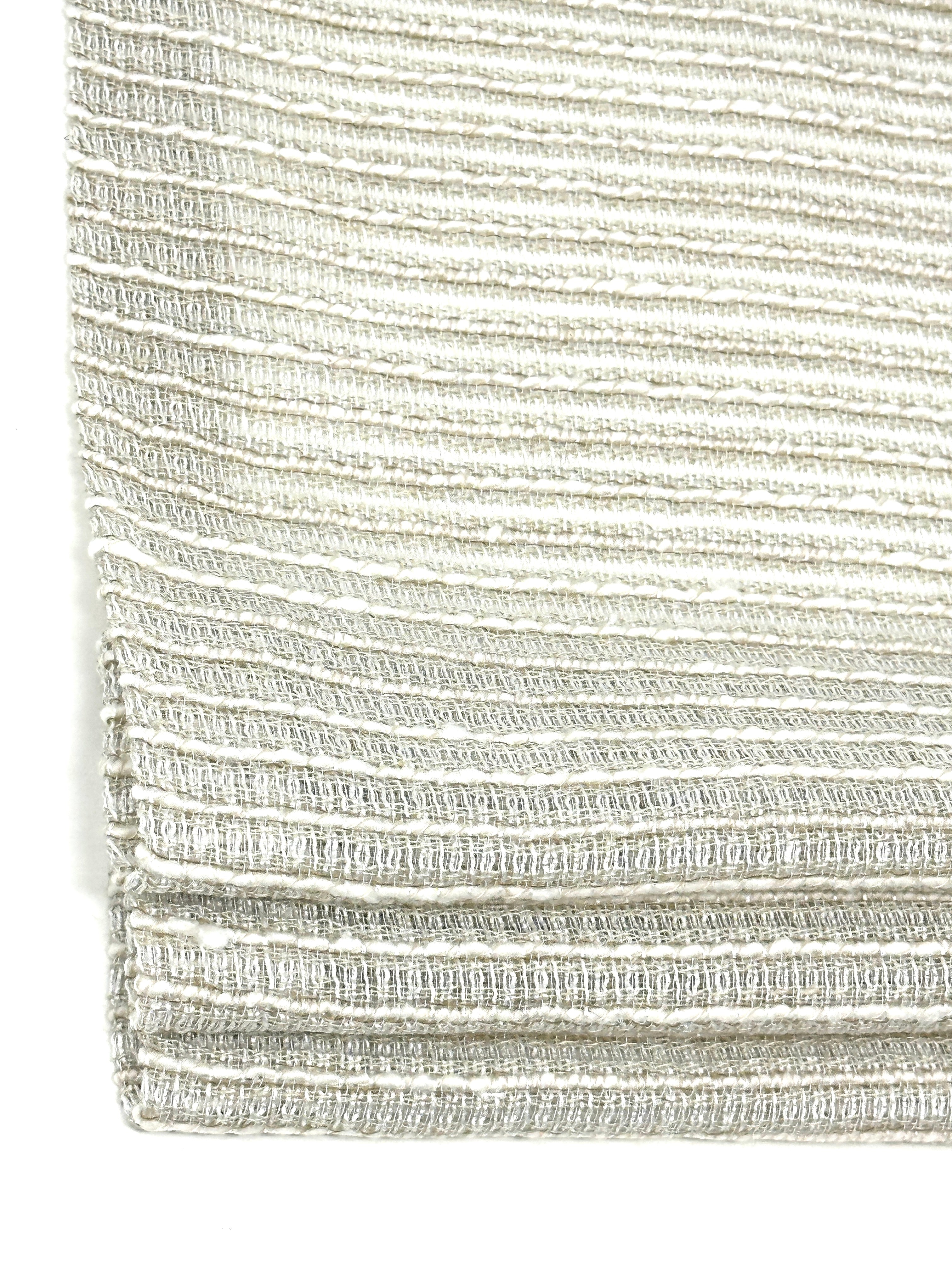 Thick Weaved Faux Linen Fabric By The Yard / 118" Width / CL1084
