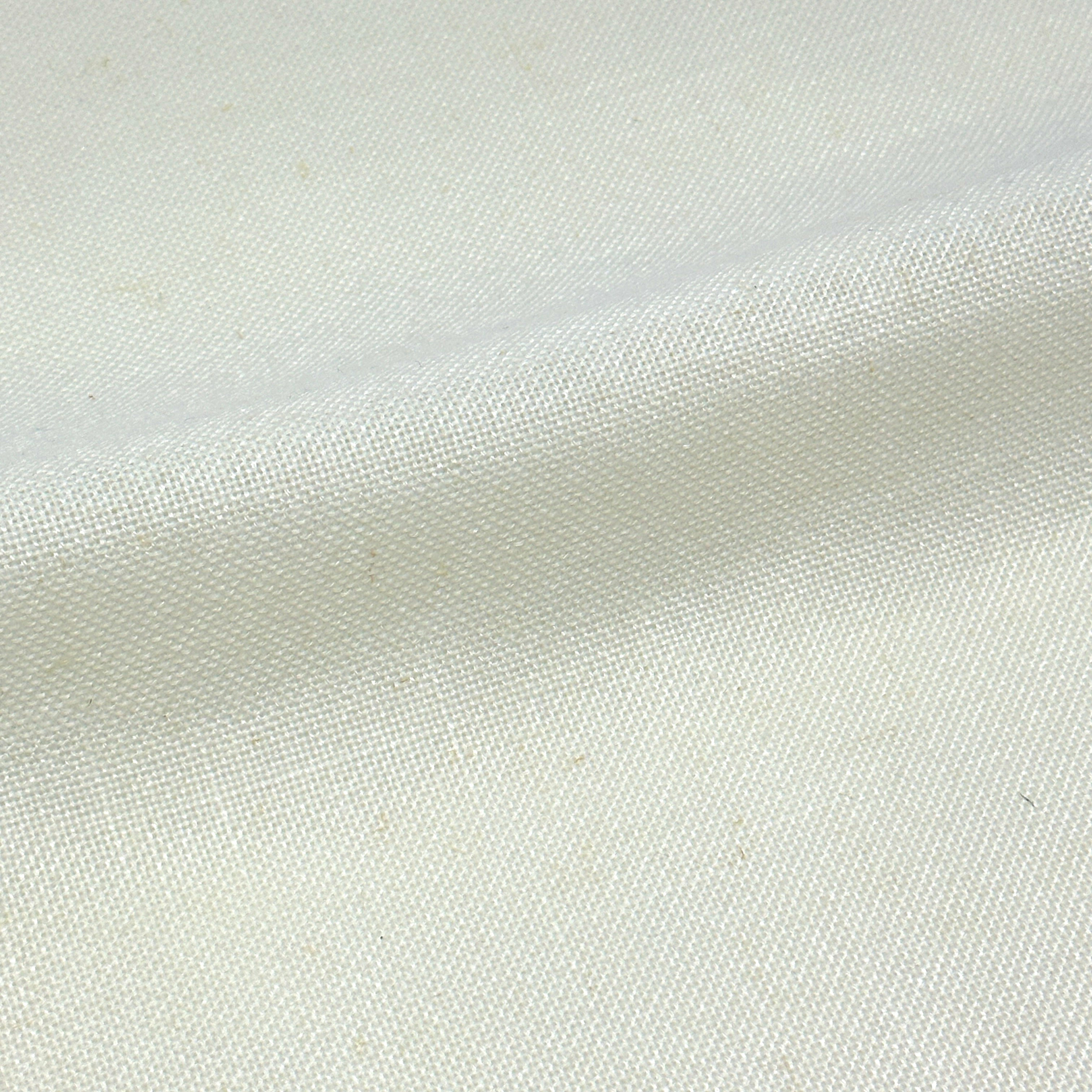 Solid Light Medium Weight Sheer Blend Linen Fabric By The Yard / 118" Width / CL1123