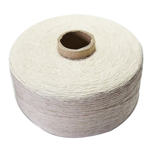 100% Pure Organic Linen Ramie Yarn | Raw Ring Spun Knitting Filament (1/64", 0.3mm, 100g)