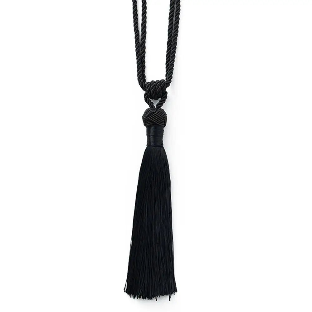 Braided Rope Curtain Tieback with Tassel | CB1004