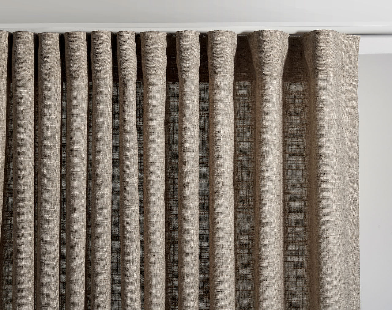 Ripplefold Curtain hardware Track, Heavy duty tracks for curtain and drapery, window treatment hardware, S Curve Drapery Track/CH1002