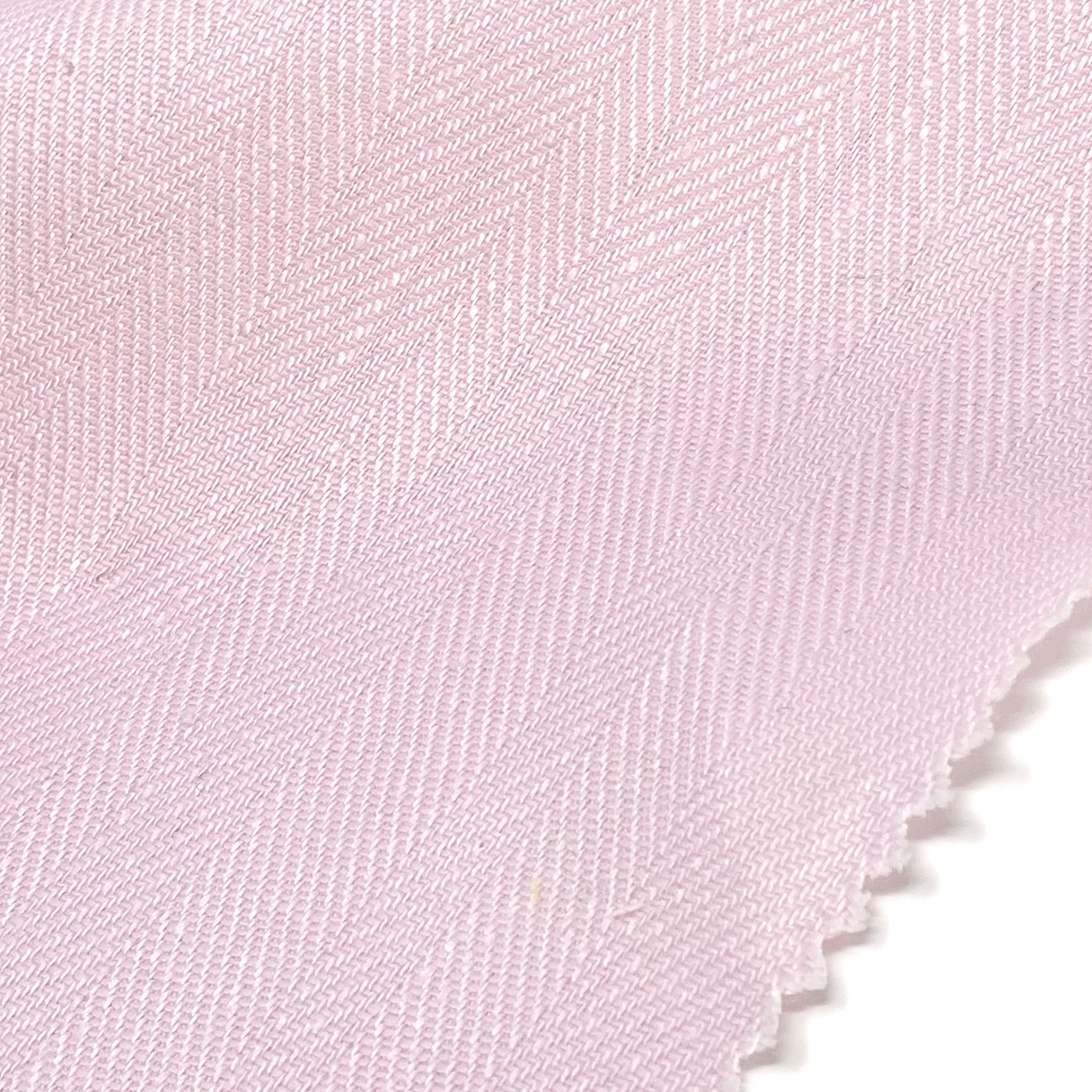 Herringbone 100% Natural Linen Fabric / 55" Width / CL1047