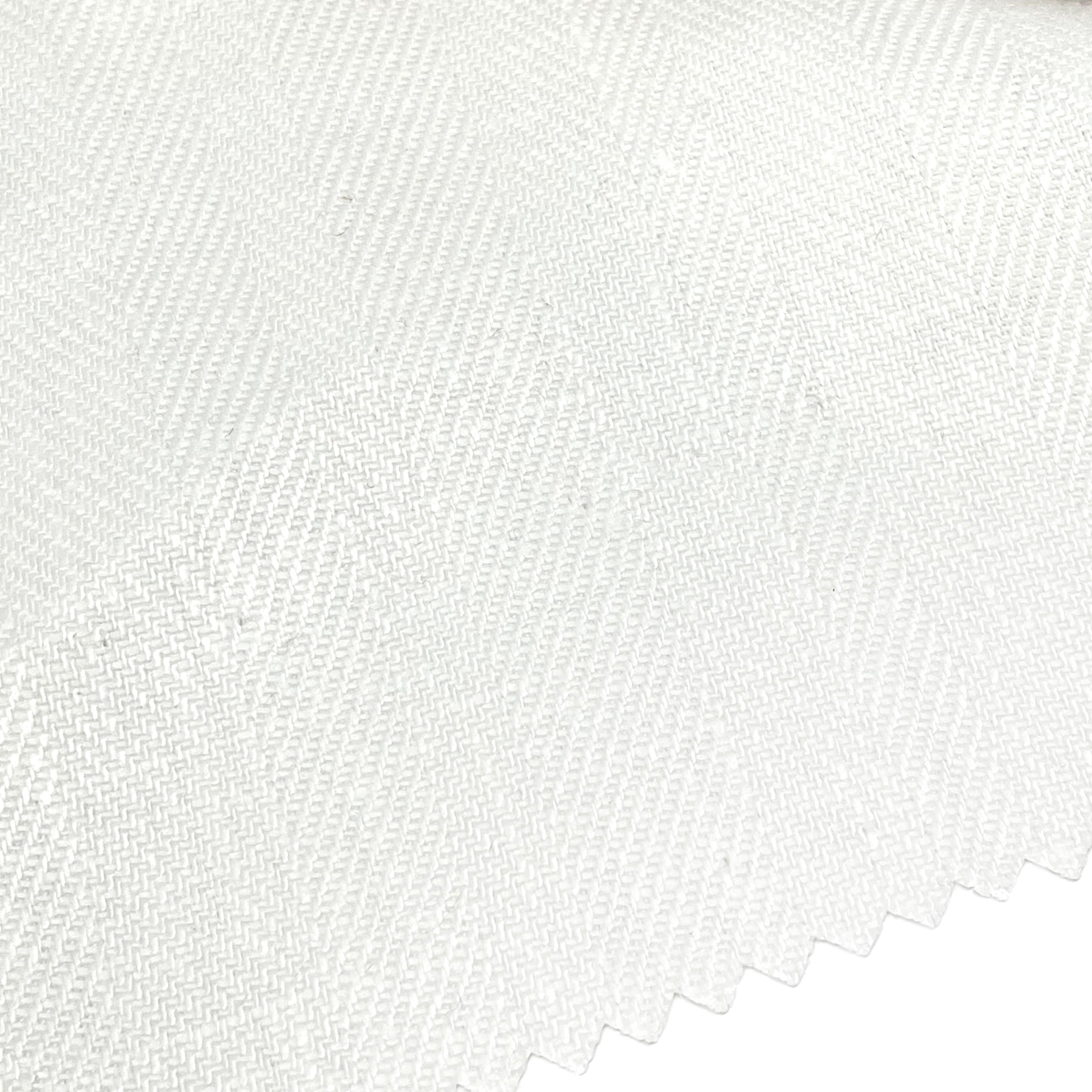 Herringbone 100% Natural Linen Fabric / 55" Width / CL1047