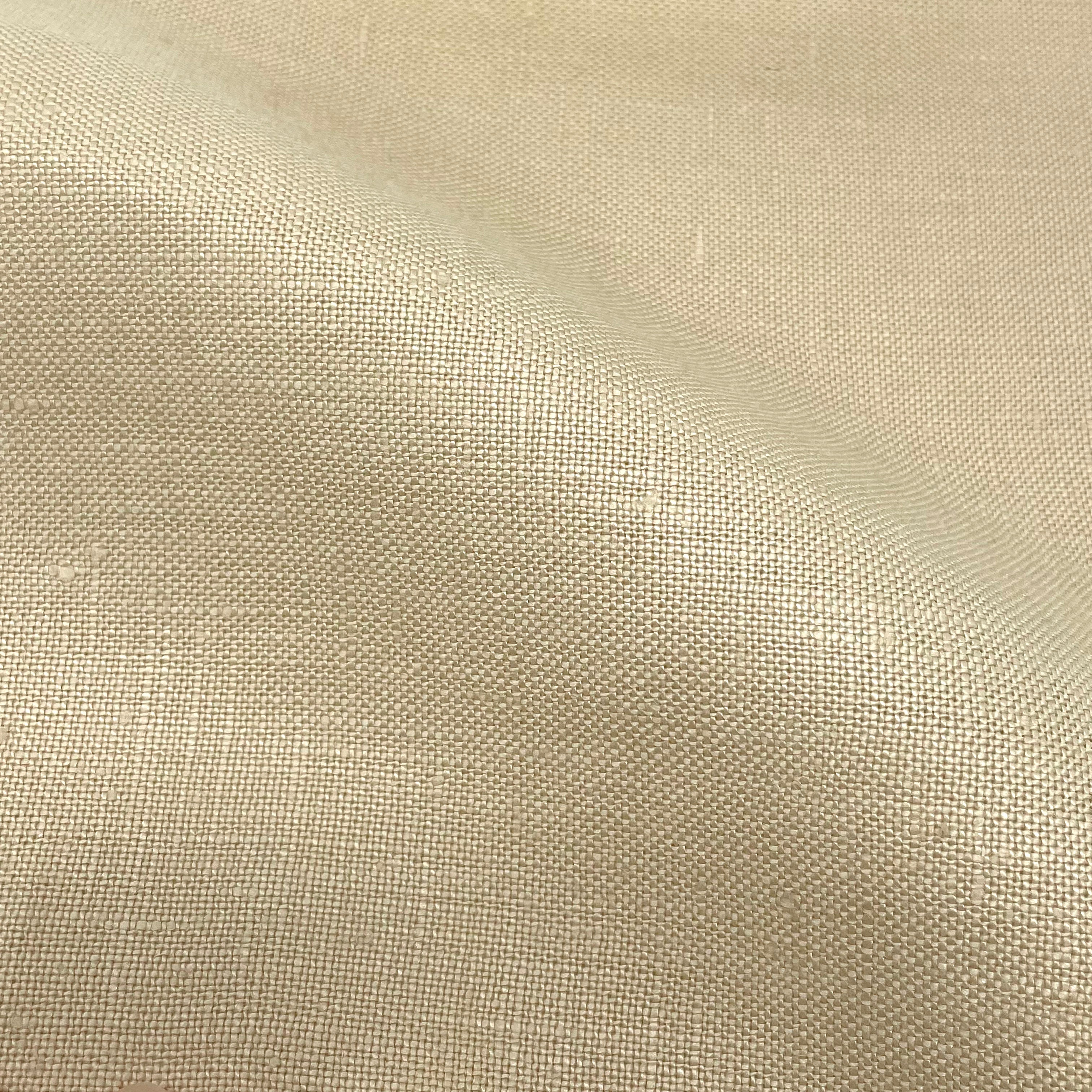 Belgian 100% Natural Medium Weight Linen Fabric / 54" Width / CL1051