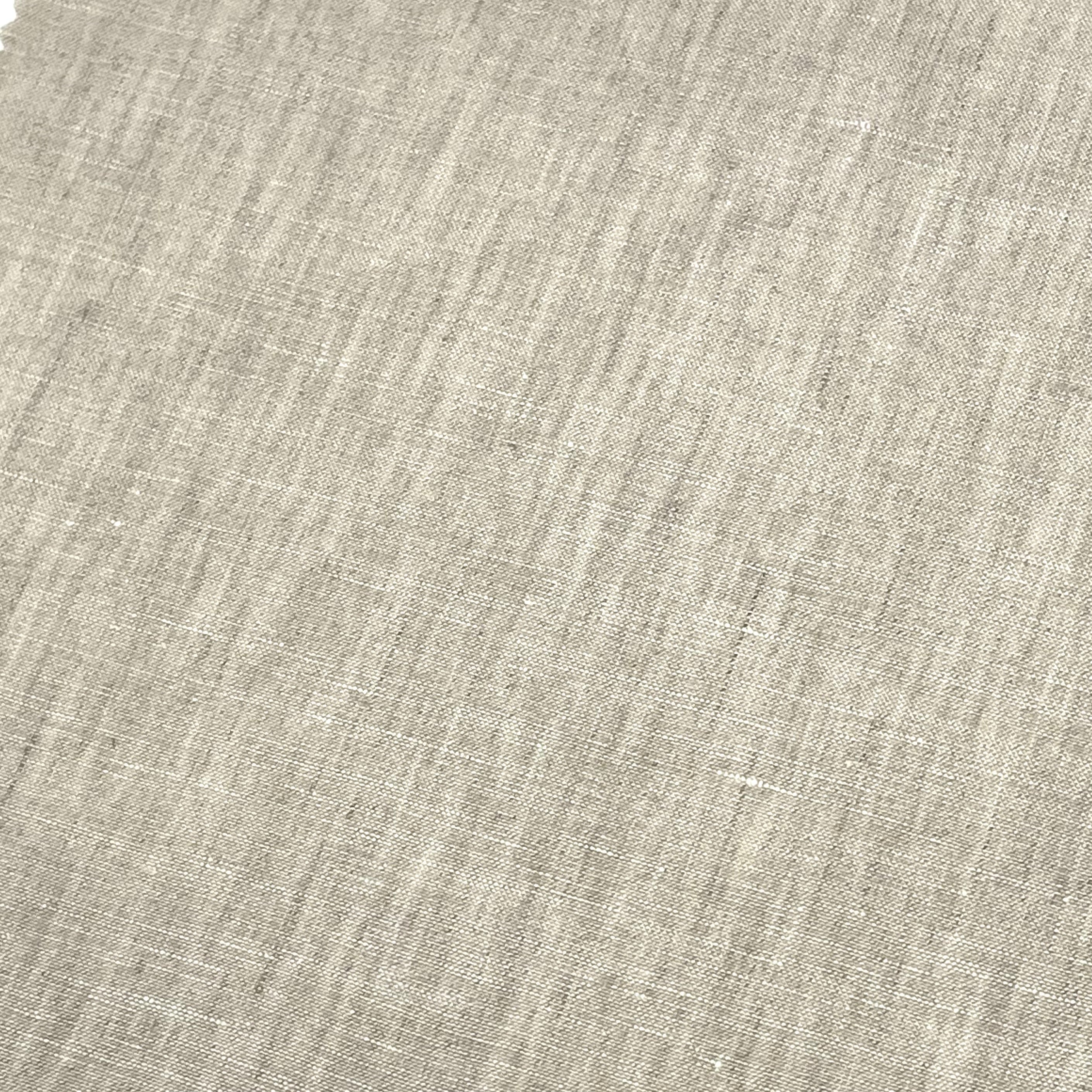 Solid Double Width 100% Natural Linen Fabric by the Yard / 118" Wide / CL1056