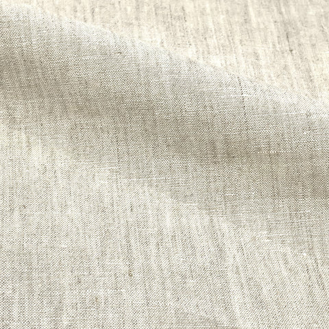 Solid Double Width 100% Natural Linen Fabric by the Yard / 118" Wide / CL1056