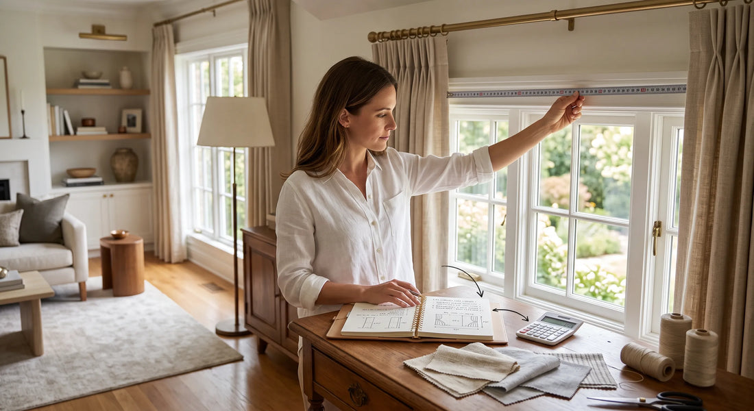 How Much Fabric Do I Need for Curtains? A Complete Drapery Yardage Guide