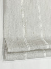 Stripe Embroidery Blend Linen Fabric / 118" Wide / CL1060