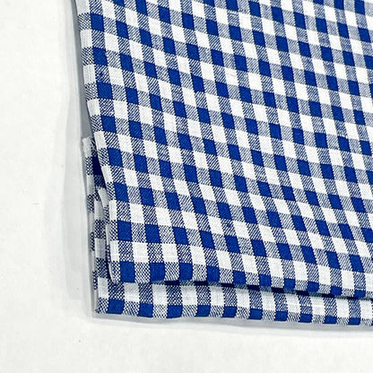Checkered Pattern 100% Natural Linen Flat Roman Shade, Relaxed Roman Shade, CL1083