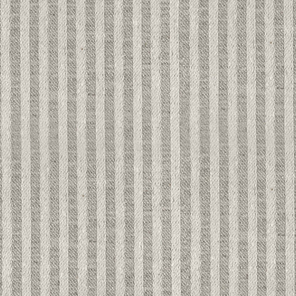 Beige and Tan 100% Striped Linen Flat Roman Shade, CL1115