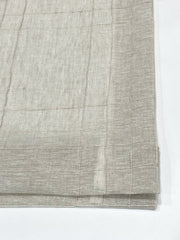 Seamed Blend Linen Flat Relaxed Casual Roman Shade, Farmhouse contemporary Roman Shade/CL1086