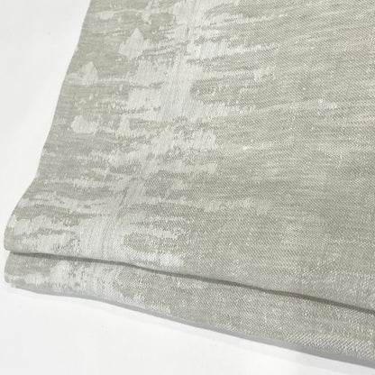 Irregular Geometric 100% Linen Flat Roman Shade, CL1119