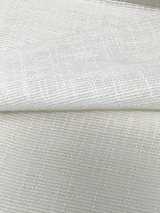 Rough Blend Linen Fabric By The Yard, White, Ivory, Oatmeal, Curtain, Drapery, Table Top, 54" Width/CL1127