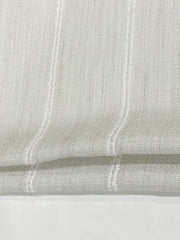 Embroidery Sheer Stripe Linen Flat Relaxed Casual Roman Shade, Farmhouse contemporary Roman Shade/CL1060