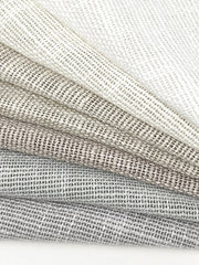 Rough Blend Linen Fabric By The Yard, White, Ivory, Oatmeal, Curtain, Drapery, Table Top, 54" Width/CL1127