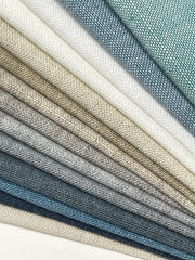Medium Weight Blend Linen Flat Roman Shade / CL1040