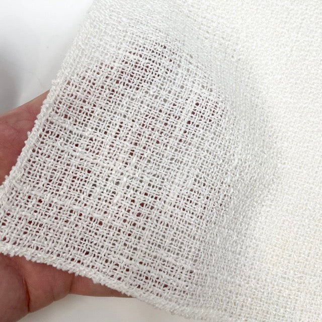 Mesh Net Sheer Blend Linen Fabric By The Yard, 59"Width, CL1132