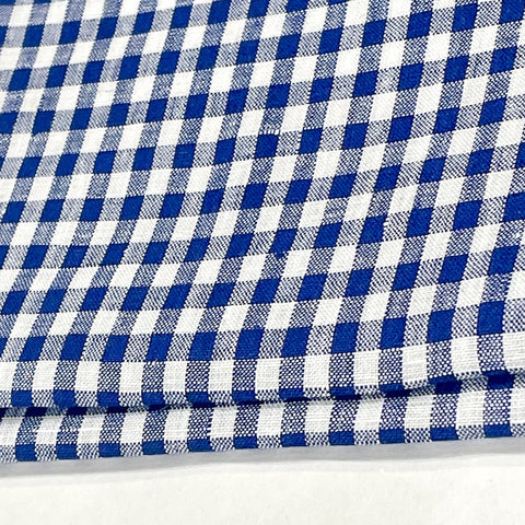 Checkered Pattern 100% Natural Linen Flat Roman Shade, Relaxed Roman Shade/CL1083