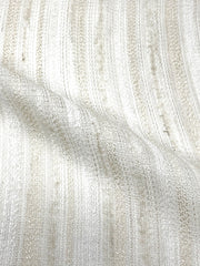 Textured Embroidery Blend Linen Flat Roman Shade / CL1098