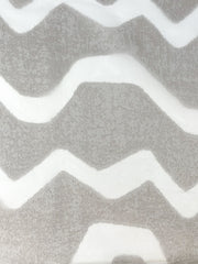 Irregular Wave Geometric Faux linen Fabric By The Yard, Curtain, Drapery, Table Top, 118" Width/CL1135