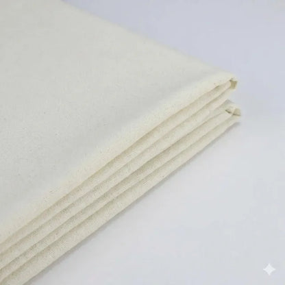 Solid Color Linen Cotton Fabric for Needlework, Embroidery and Patchwork, CA1001