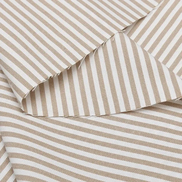 Premium Yarn-Dyed Cotton Linen Blend Classic Buffalo Check, Gingham & Ticking Stripe Fabric, CA1005