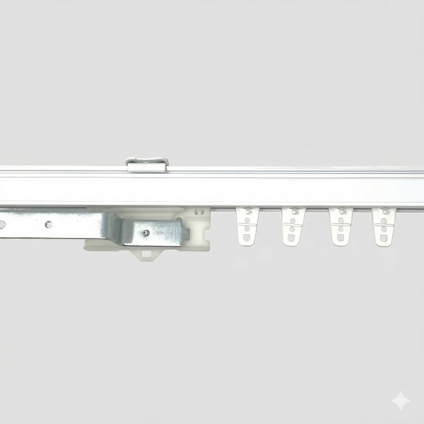 Heavy duty tracks for curtain and drapery, window treatment hardware, CH1001