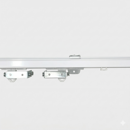 Ripplefold Curtain hardware Track, Heavy duty tracks for curtain and drapery, S Curve Drapery Track, CH1002