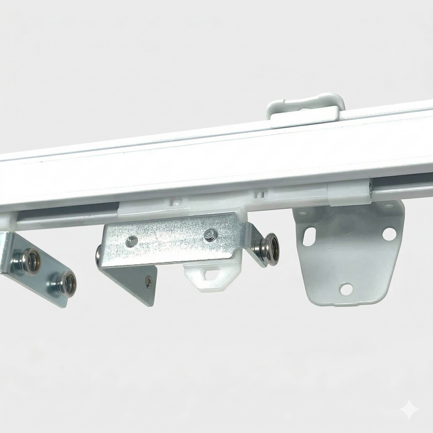 Ripplefold Curtain hardware Track, Heavy duty tracks for curtain and drapery, S Curve Drapery Track, CH1002