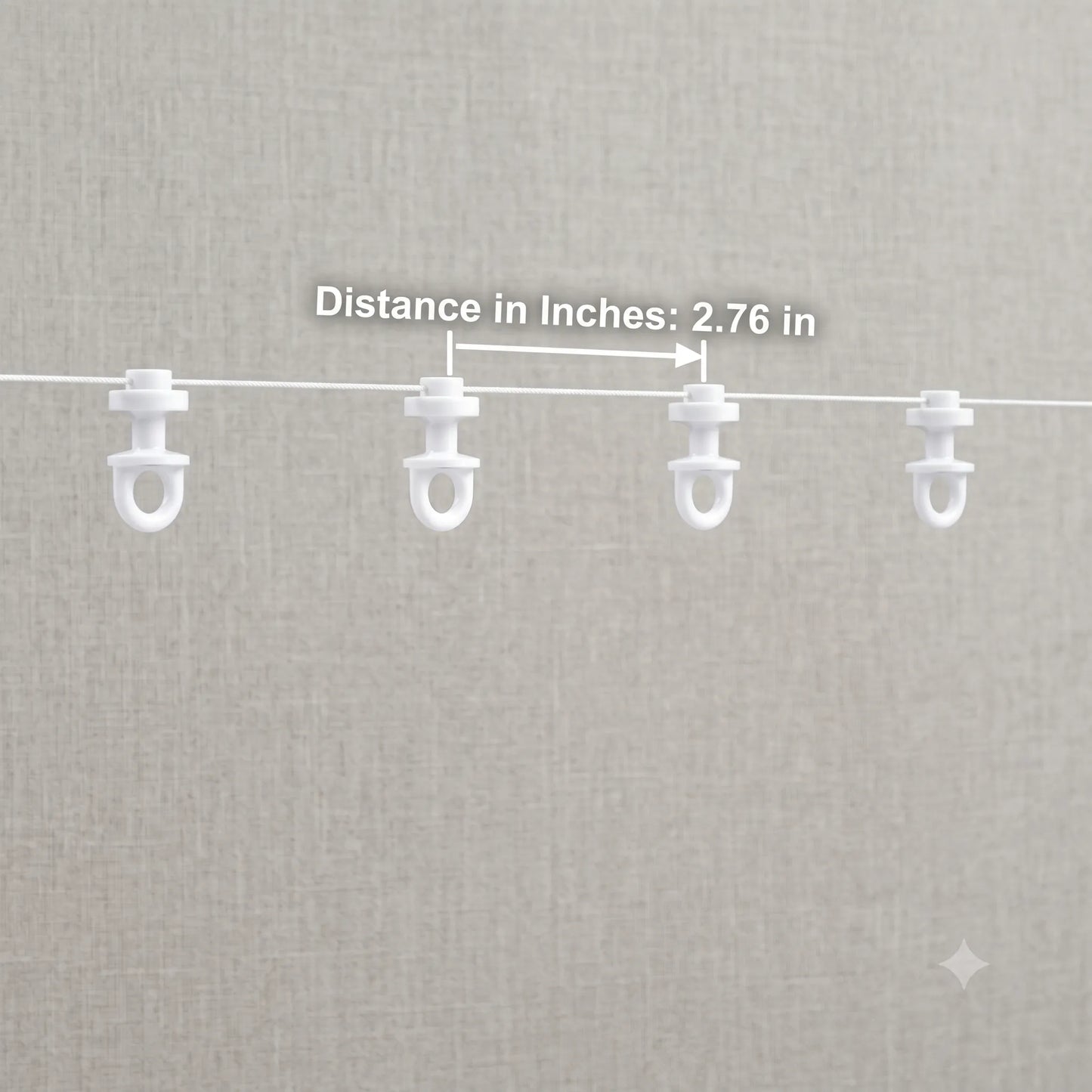 Silent S-Fold Wave Curtain Track Runners | Smooth Glide Pulleys for Ripple Fold Drapes | CH1005