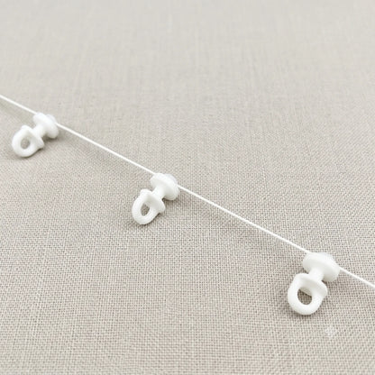 Silent S-Fold Wave Curtain Track Runners | Smooth Glide Pulleys for Ripple Fold Drapes | CH1005