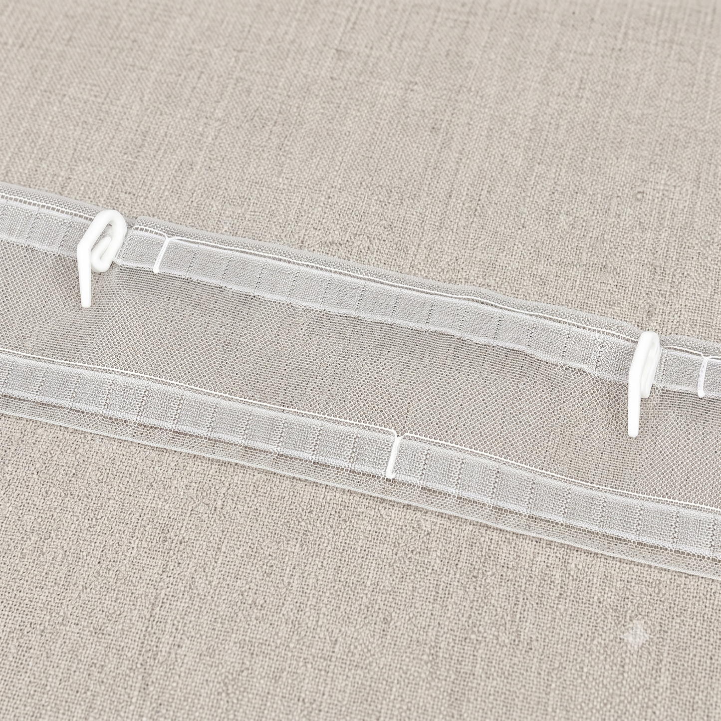 Premium Transparent S-Fold Wave Curtain Heading Tape | CH1007