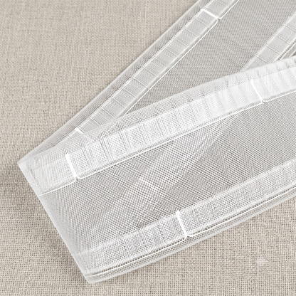 Premium Transparent S-Fold Wave Curtain Heading Tape | CH1007