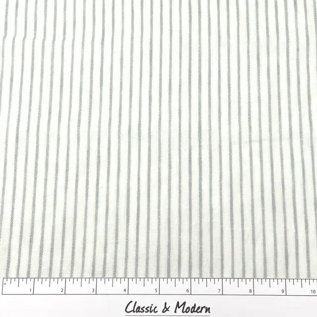1/2" Ticking Stripe Relaxed Casual Roman Shade, CL1002