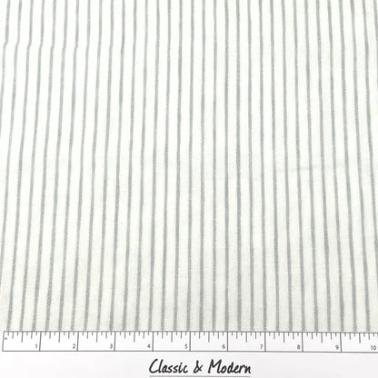 1/2" Ticking Stripe Relaxed Casual Roman Shade, CL1002