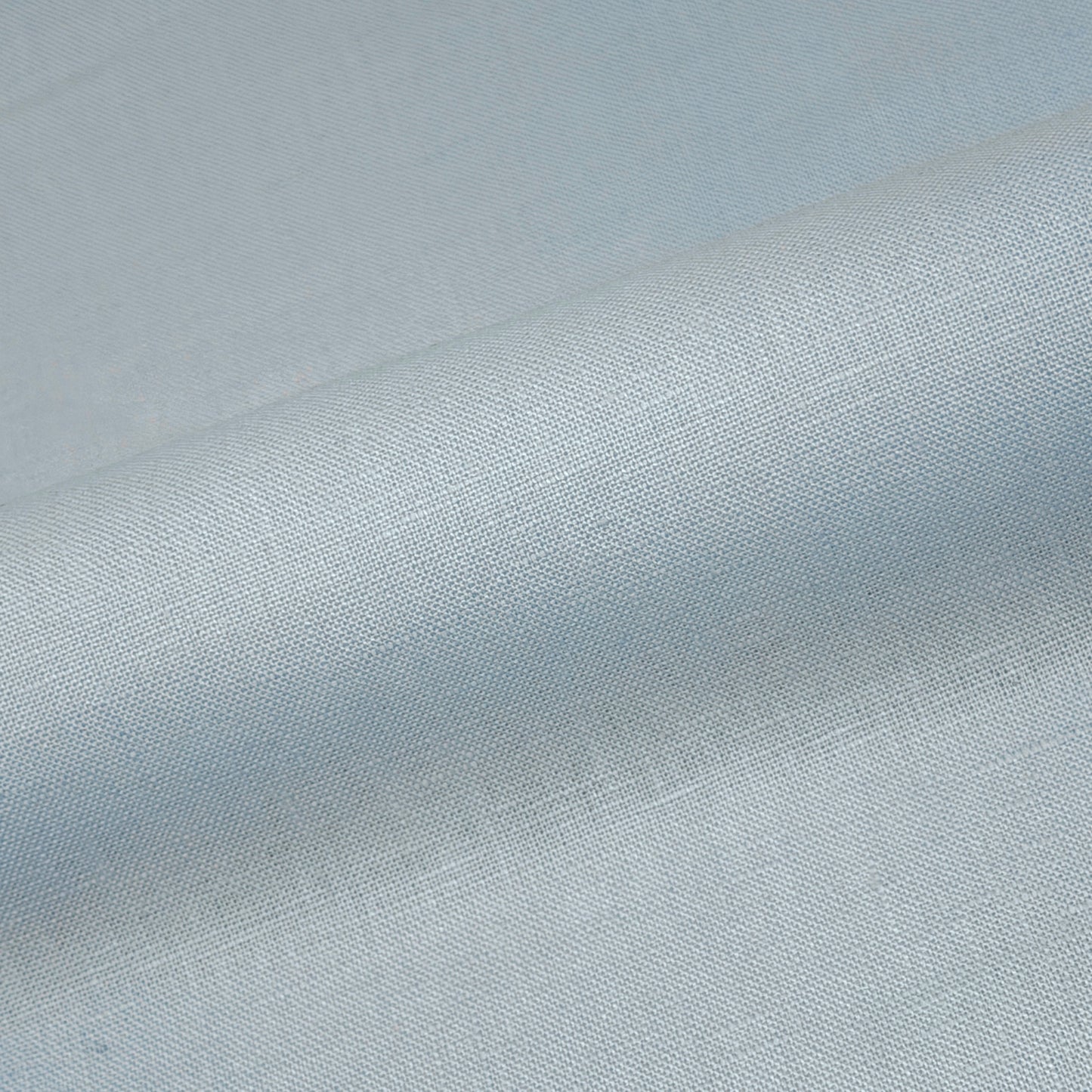 White Linen with Black Border Flat Roman Shade, CL1010