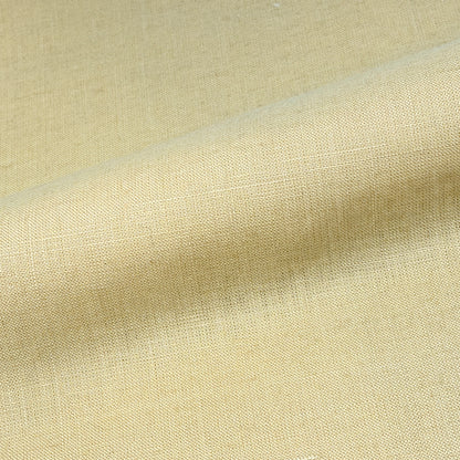 White Linen with Black Border Flat Roman Shade, CL1010